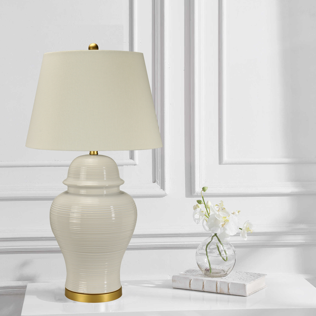 FL-016TL POT CERAMIC TABLE LAMP