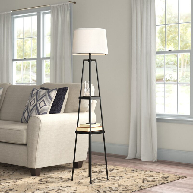 FL-009FR TRAY TABLE FLOOR LAMP