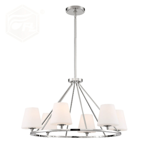 Modern Style 6 Light Chandelier Lamp