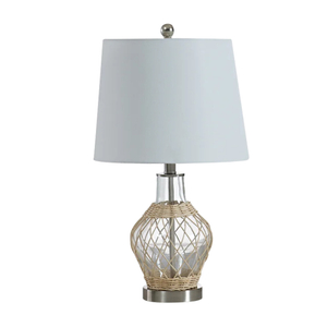 FL-060TL RATTAN BEDSIDE TABLE LAMP 