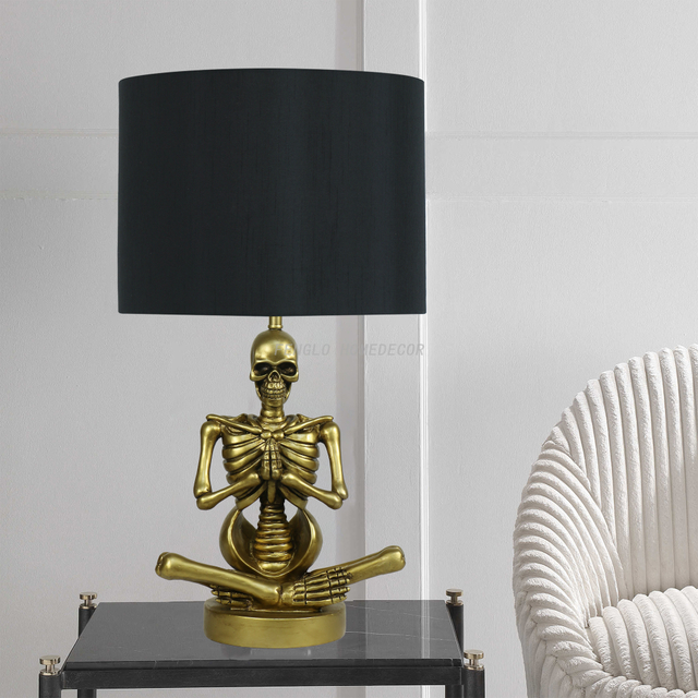 FL-145TL HALLOWEEN SKELETON TABLE LAMP