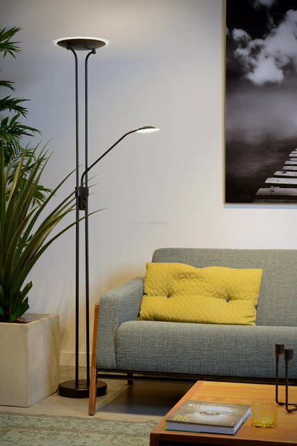 FL-055FR BLACK LED FLOOR LAMP