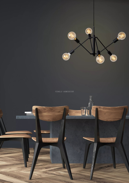 FL-030CH Contemporary Chandelier Lamp