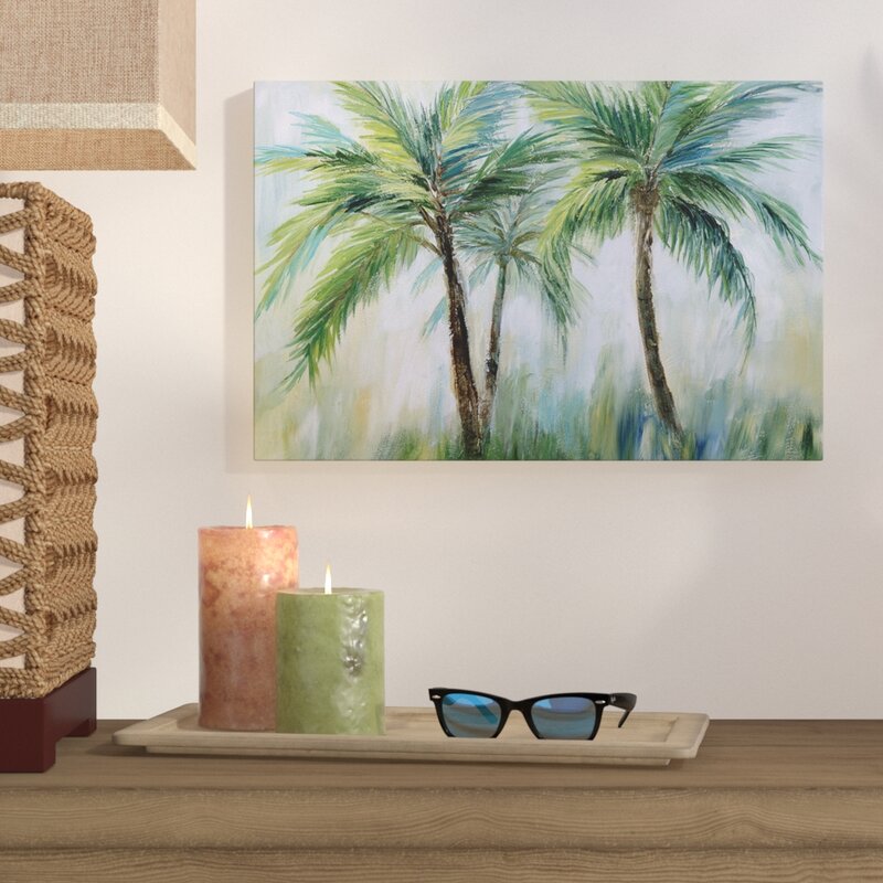 Palm+Sensation+-+Wrapped+Canvas+Print