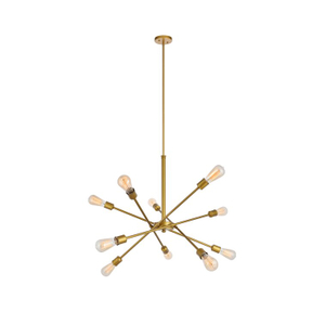 FL-004CH Light Unique Modern Linear Chandelier