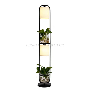 FL-043FR PLANT STAND FLOOR LAMP 