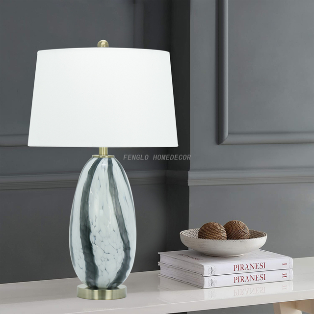 FL-125TL GLASS TABLE LIGHT