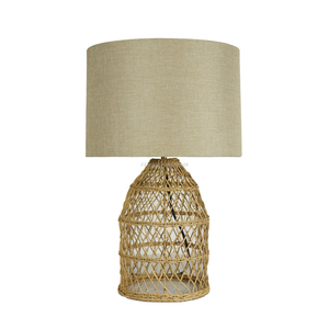 FL-144TL HANDMADE RATTAN TABLE LIGHT