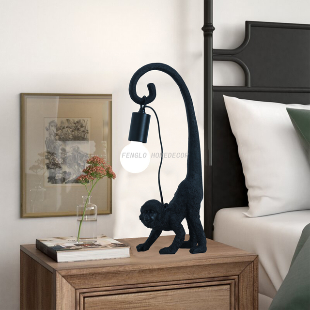 FL-139TL CRAFT IDEAS RESIN MONKEY LAMPS