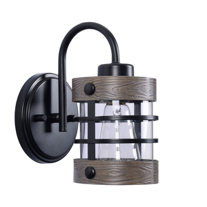 FL-010WL Caged Industrial Wall Sconce