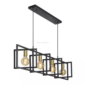 FL-028CH 4 - Lighting Hanging Kitchen Lamp