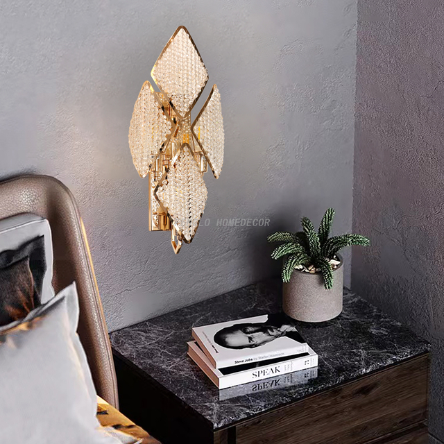 FL-025WL Luxury Crystal Wall Light