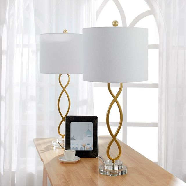 FL-091TL CRYSTAL DECORATIVE TABLE LAMP