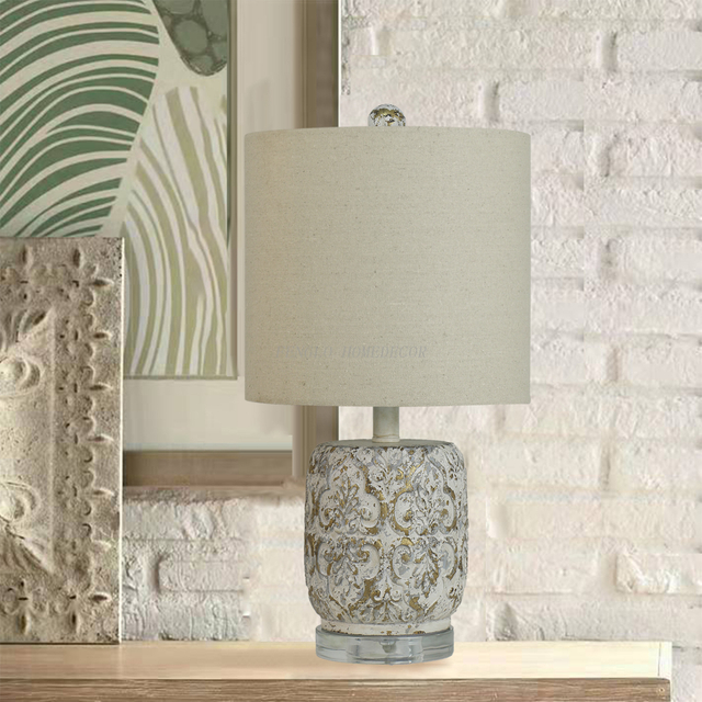 FL-102TL ANTIQUE LEAF PATTERN BESIDE LIGHT