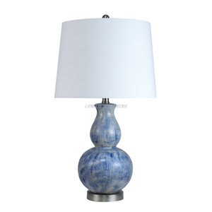 FL-080TL MODERN BLUE CERAMIC LIGHT