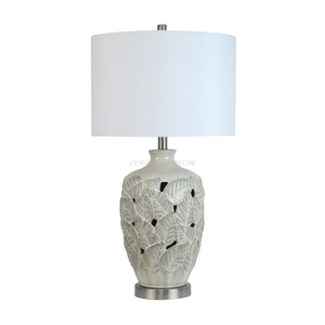 FL-082TL MODERN LEAD PATTERN LAMP