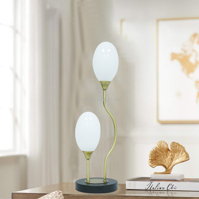 FL-135TL MODERN GLASS TABLE LAMP