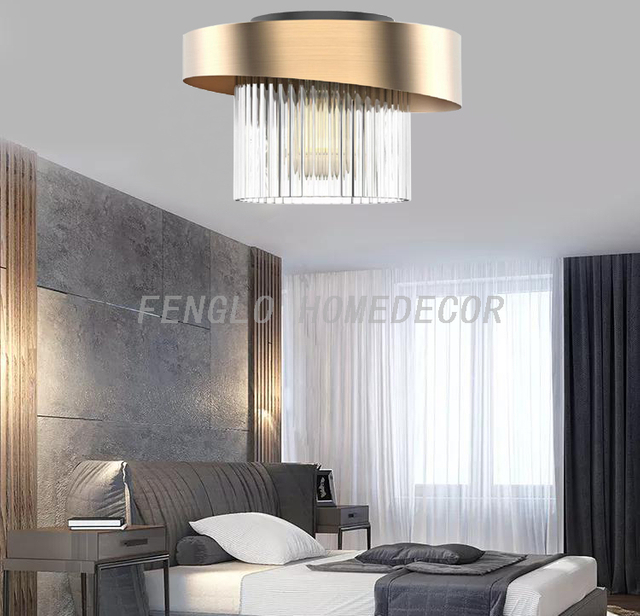 FL-025CL 2 Light Copper Flush Mount 