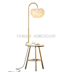 FL-063FR Feather Floor Lamp