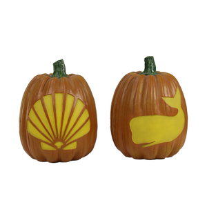 FL-019CR Halloween Pumpkin Decoration Figurine 