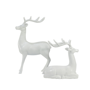 FL-011CR Deer Christmas Decoration Display 