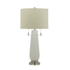 FL-115TL IVORY CERAMIC TABLE LAMP