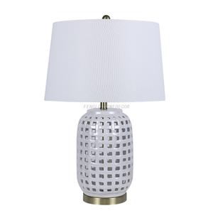 FL-174TL OPENWORK CERAMIC LAMP