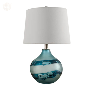 FL-052TL DECORATIVE GLASS TABLE LAMP