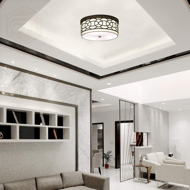 FL-005CL 3-Light Flush Mount Ceiling Light