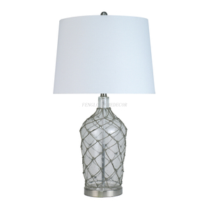 FL-086TL CIARIOT BLUE GLASS TABLE LAMP