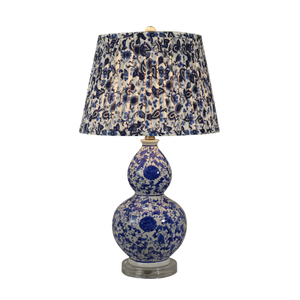 FL-017TL BLUE PORCELAIN TABLE LAMP