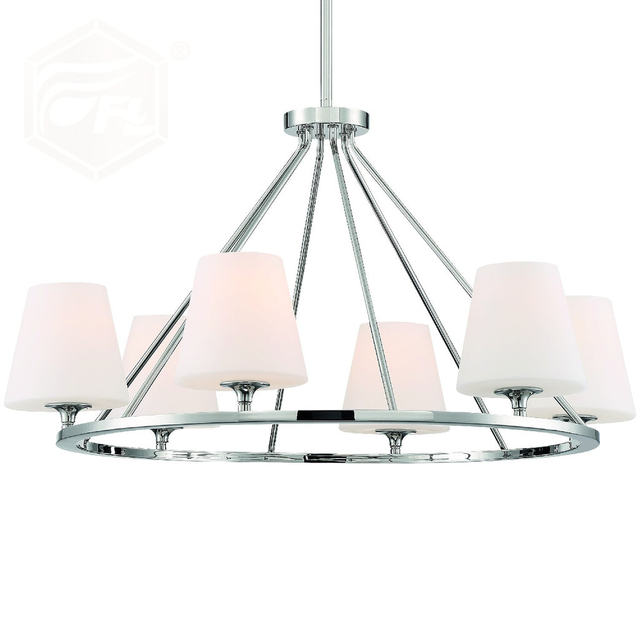 Modern Style 6 Light Chandelier Lamp