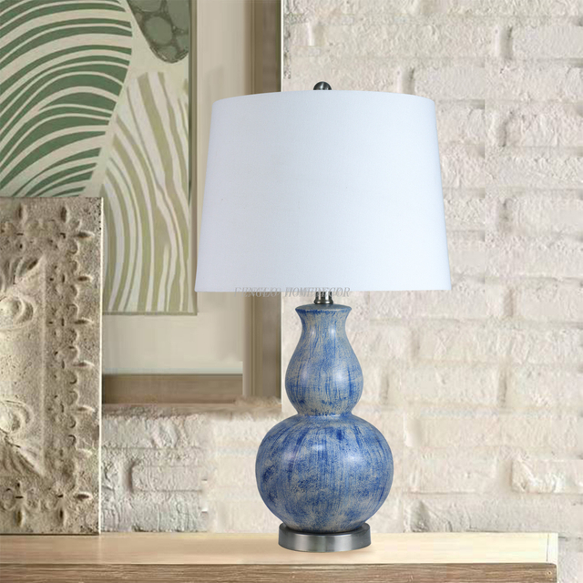 FL-080TL MODERN BLUE CERAMIC LIGHT