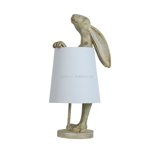 FL-088TL RABBIT RESIN TABLE LAMP