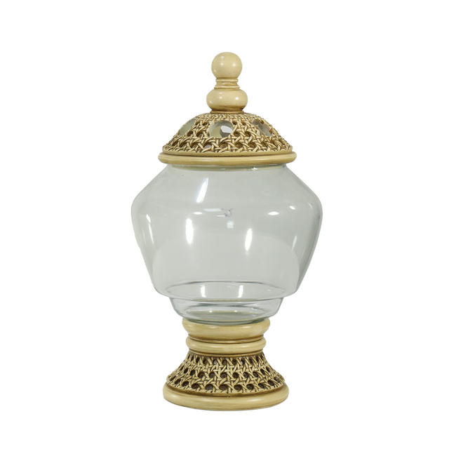 FL-017CR Home Accessories Decorative Display Jar