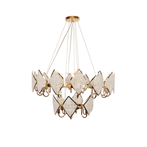 FL-034CH Vintage Led Crystal Chandelier