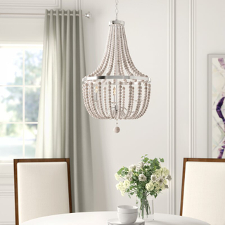 Aayan 3 Light Unique Empire Chandelier Beaded Accents 