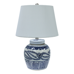 FL-024TL CHINESE TOWER PORCELAIN TABLE LAMP