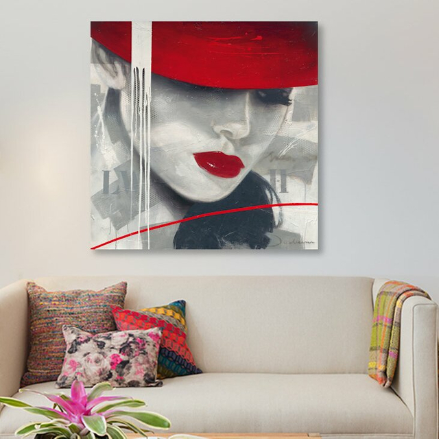  GLAMOROUS CANVANS PRINT