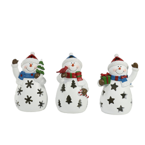 FL-009CR Christmas Snowman Decoration Craft