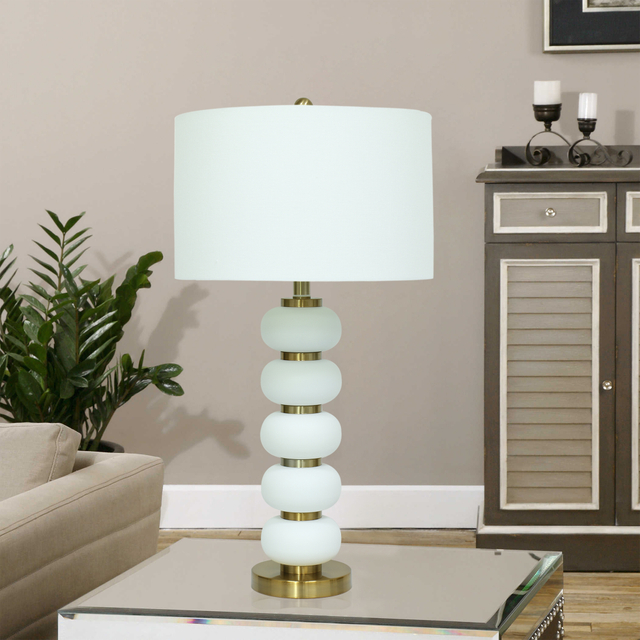 FL-090TL STACK BALL METAL TABLE LAMP 