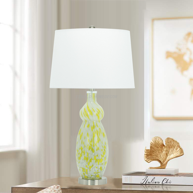 FL-126TL GLASS TABLE LIGHT