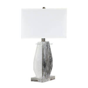 FL-138TL MARBLE CRYSTAL TABLE LAMP