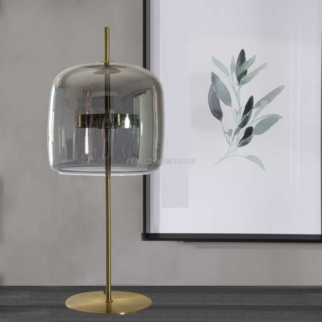 FL-156TL NORDIC GLASS DESK LAMP