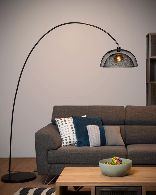 FL-056FR FINISHING ARC FLOOR LAMP 