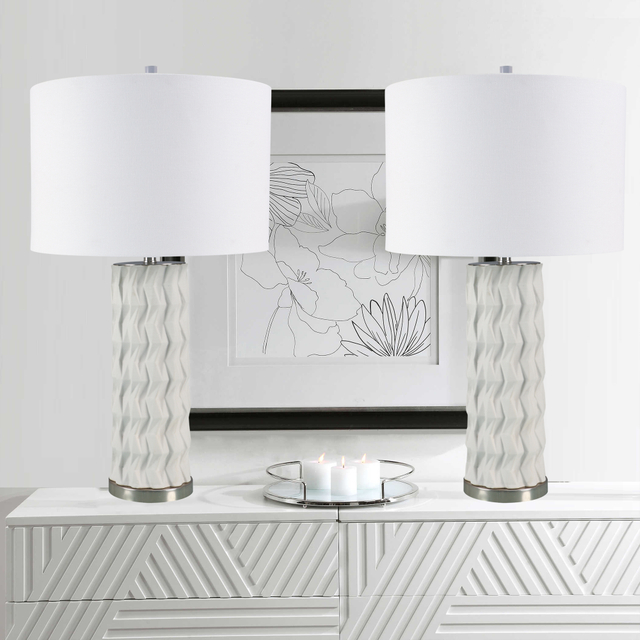 FL-009TL CERAMIC TABLE LAMP