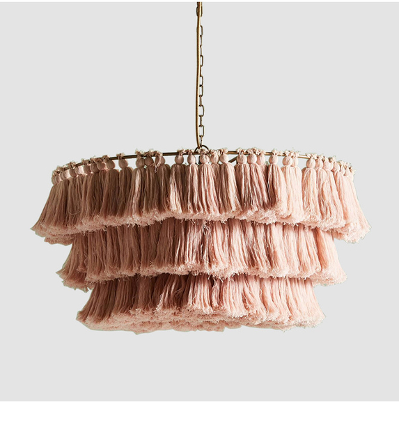 FL-006PL Tassel Lamp Creative Pendant Lamp
