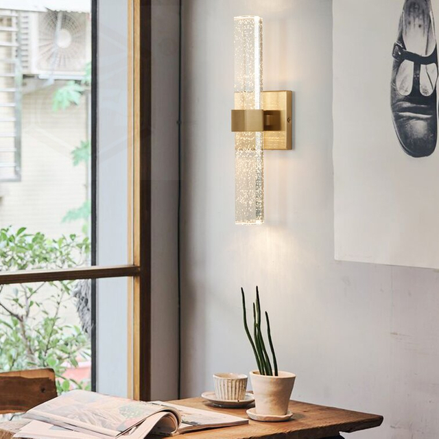 FL-013WL Beautiful Crystal Wall Lamp for Bath Room