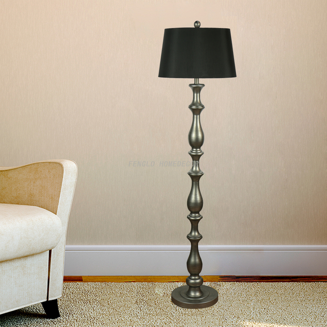 FL-041FR ANTIQUE METAL FLOOR LAMP 