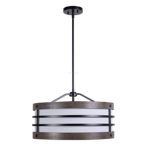 FL-036PL Metal Caged Pendant Light